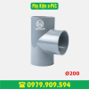 Tê đều PVC D200