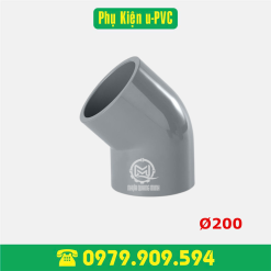 Co 45° PVC D200