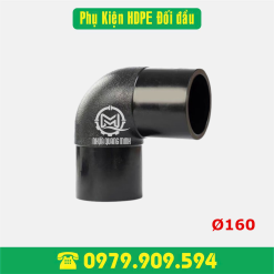 Cút 90° hàn HDPE Φ160