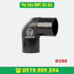 Cút 90° hàn HDPE Φ200