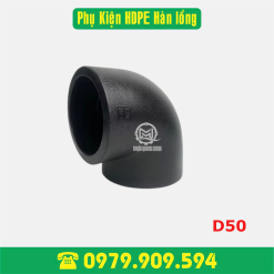 Co 90° HDPE Φ50 (hàn lồng)