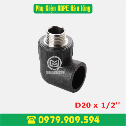 Co ren ngoài HDPE Φ20x1/2'' (hàn lồng)