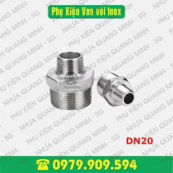 Kép Giảm Ren Inox 304 DN20 (Ø27)