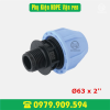 Nối RN HDPE vặn ren Φ63x2''