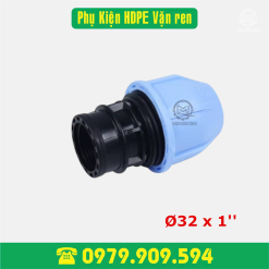 Nối ren trong HDPE vặn ren Φ32x1''