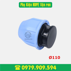 Nút bịt HDPE vặn ren Φ110