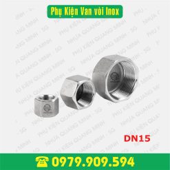 Nút Bịt RT Inox 304 DN15 (Ø21)