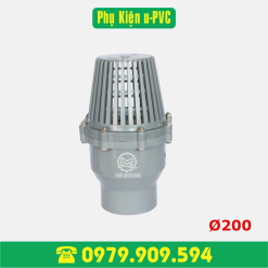 Rọ bơm PVC lá lật Ø200