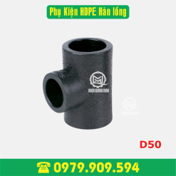 Tê đều HDPE Φ50 (hàn lồng)