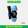 Van HDPE vặn ren Φ32