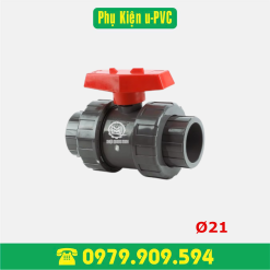 Van bi rắc co PVC Φ21