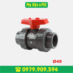 Van bi rắc co PVC Φ49