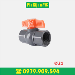 Van ren trong PVC Ø21