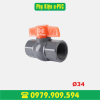 Van ren trong PVC Ø34